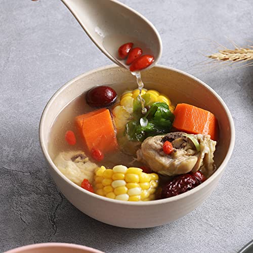 Miniatura 3 de Yunbey 5 Piezas Cuencos De Plástico, Tazones Desayuno Irrompibles, Reutilizables, Ligeros, Cuenco De Cereales, Cuencos Cocina Para Ensalada Sopa Arroz Pasta