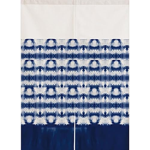 Eseriallen Japanese Noren Doorway Curtain Half Shading Curtain Home Decoration For Bedroom Bathroom Kitchen Cobalt Blue 65 x 90cm