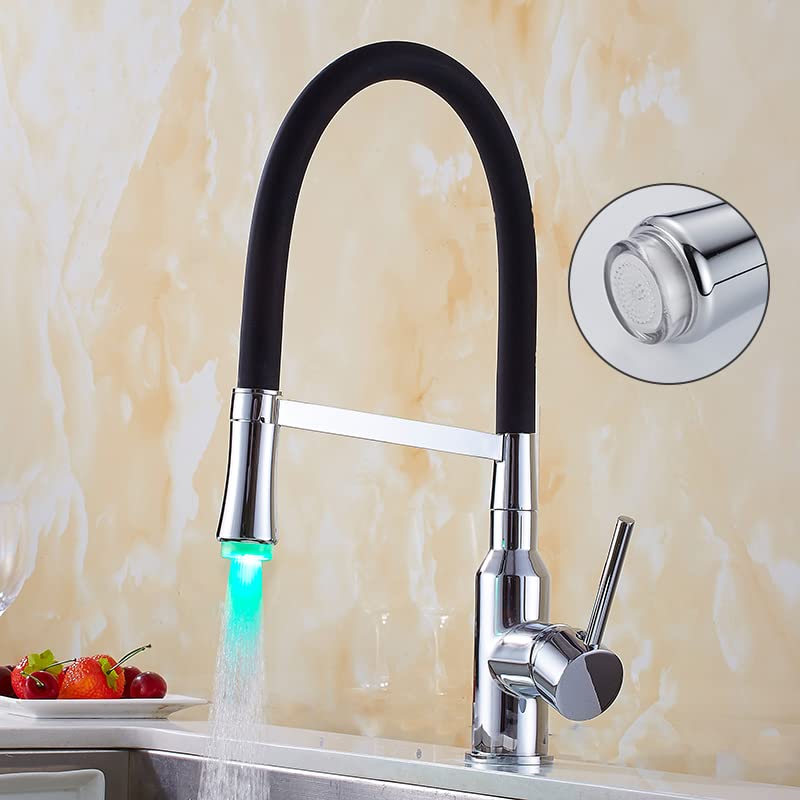 Robinet d'évier de cuisine pour bar et ferme moderne avec poignée unique fluide - 2
