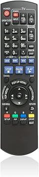 Universal for Panasonic Blu ray DVD Player Remote Control Replacement N2QAYB000508 DMP-BD45 N2QAYB000378 DMP-BD30 DMP-BD60 DMP-BD65 N2QAKB000076 DMP-BD70V DMP-BD80 DMP-BD75 DMP-BDT100 DMP-BD655