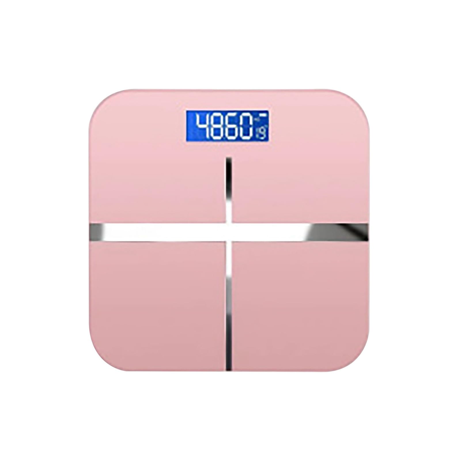 Scale for Body Weight Rechargeable Highly Accurate Digital Scale with Led Display Smart Scale for Fat Percentage bmi