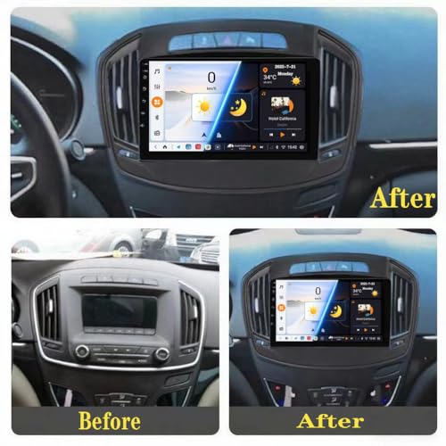 Radio GPS M6 pro2 de 9'' con Android Auto y Carplay para Regal u Opel Insignia 2