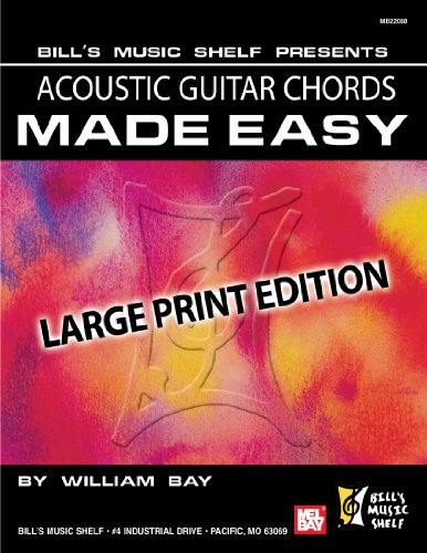 Acoustic Guitar Chords Made Easy: Large Print Edition