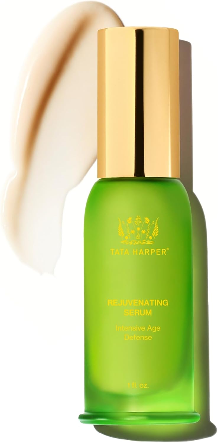 Tata Harper Rejuvenating Serum, Anti-Aging Face Serum for Fine Lines & Wrinkles, Natural Skincare, 30ml