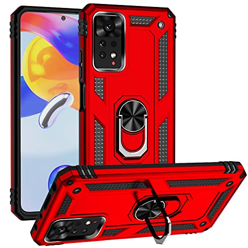 Coque Redmi Note 11 Pro anti-chute pour éviter les bris d'écran avec bague de maintien - 2