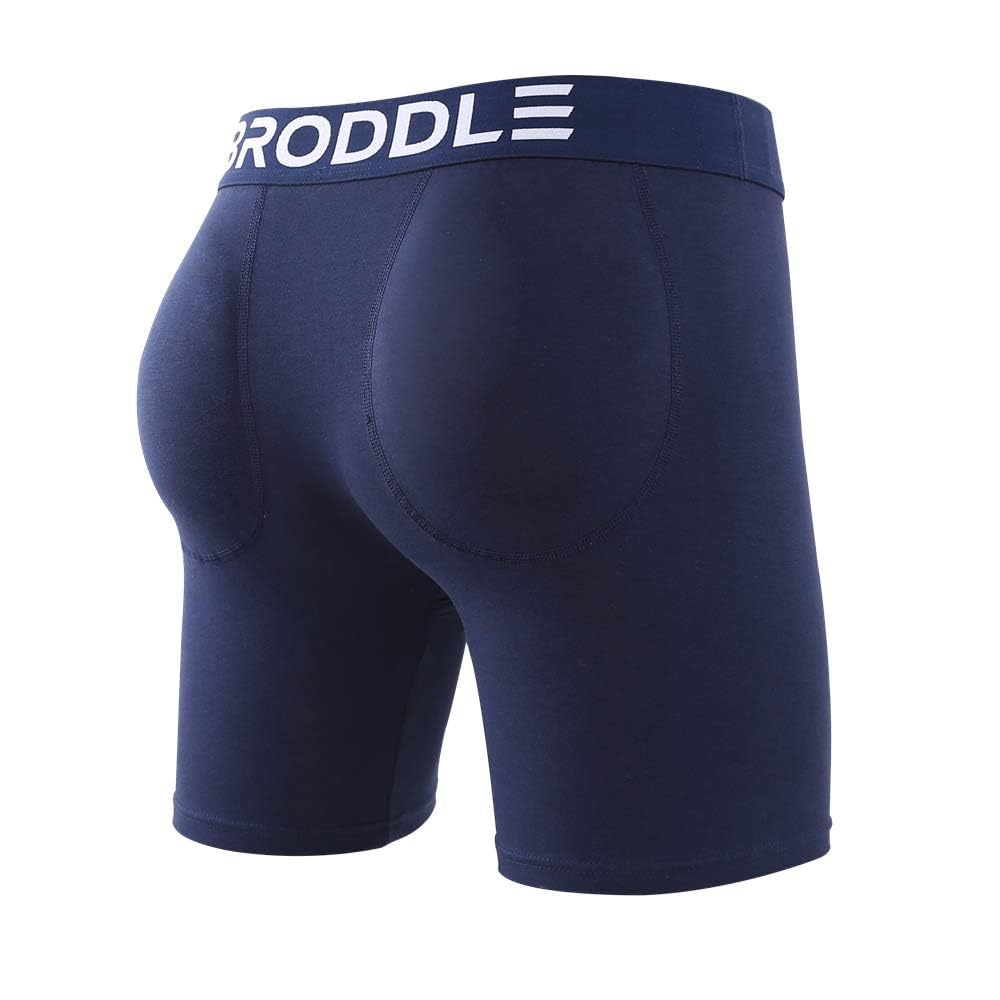 BRODDLE Mens Package and Butt Padded Underwear Enhancing Boxer Briefs