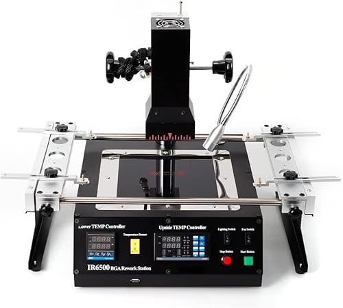 Bga Rework Station Ir6500 Infrared Welding Machine Soldering Stations Machine Smd Soldering Reflow Station Repair Heating Reball Soldering Welding Welder Fit, 1250W 110V #TOP1