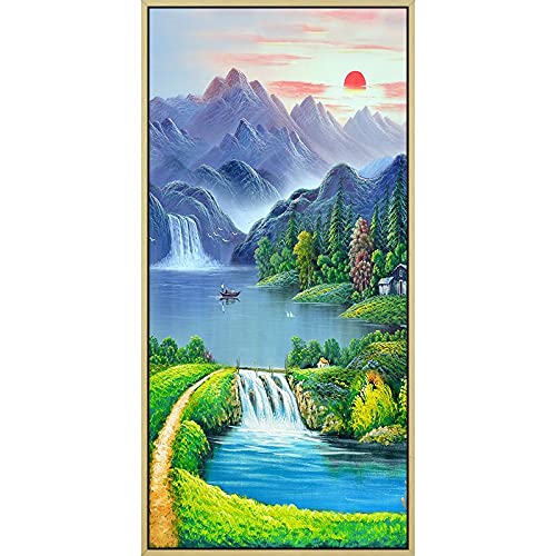 Kit diamond painting cascade idée cadeau loisirs créatifs