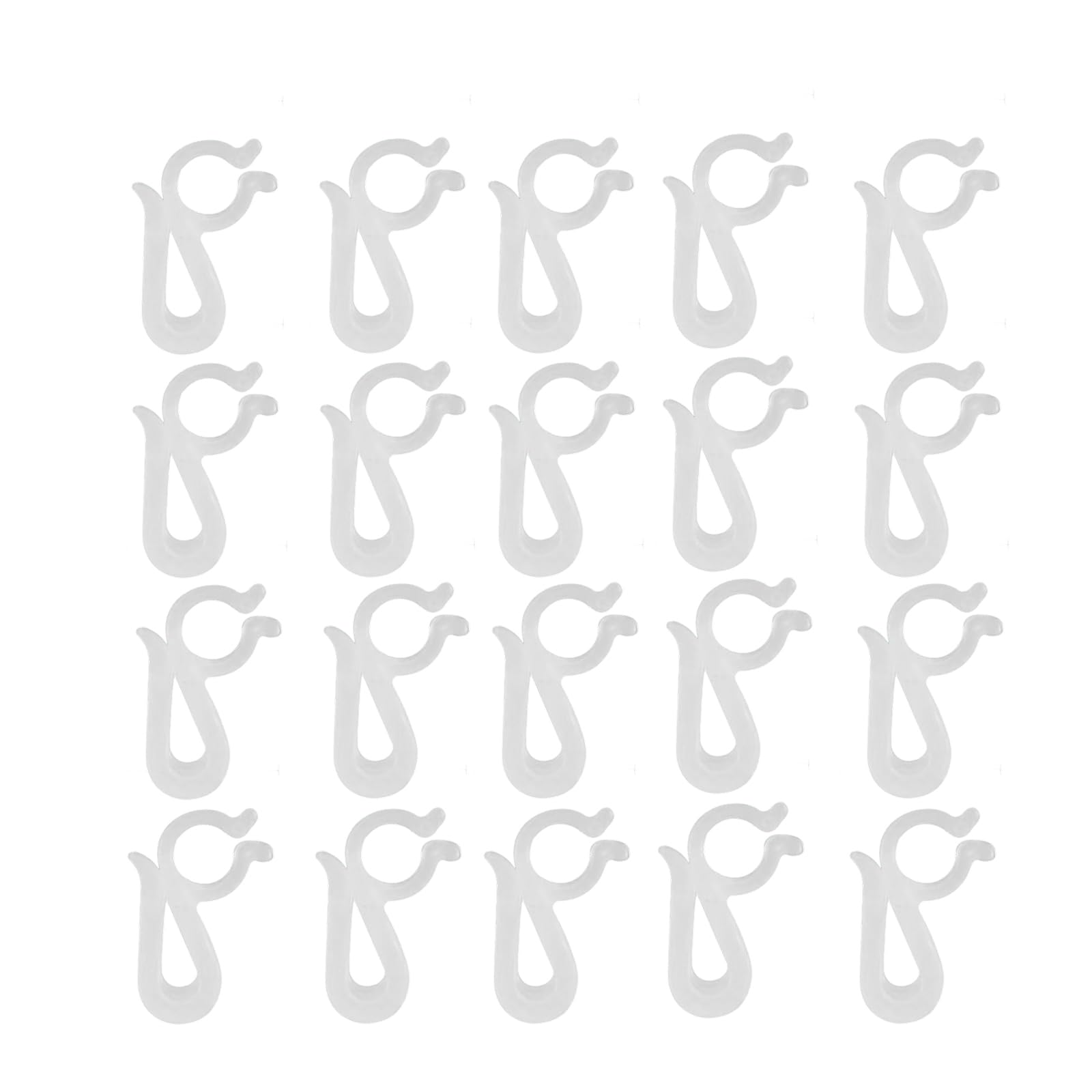 Tsophreniq Multipurpose Hooks for Holiday Decorations Lights Wreaths Ornaments Quick Assembly Clip for Home Shop Event Outdoor Christmas Light Clips