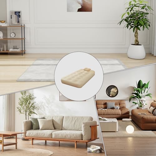 Tampon de couchage de plancher pliable pour lit d'appoint invité