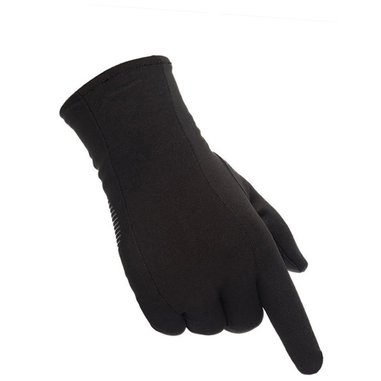 BESPORTBLE 3pares Guantes De Invierno De Grueso Impermeables y Táctiles para Pantalla Protección Cálida para Conducción Ciclismo y Senderismo Negro