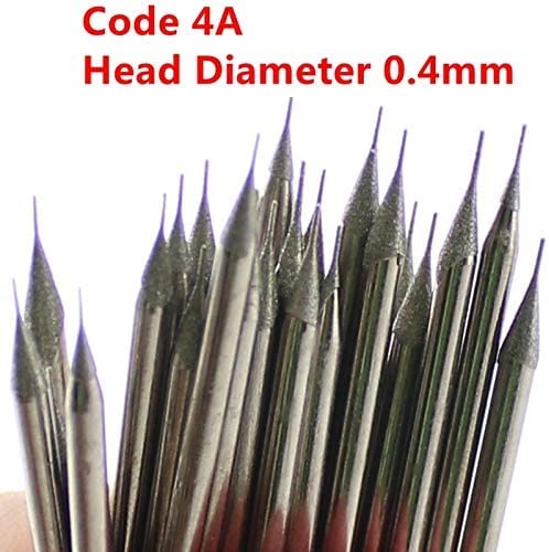 Juego brocas diamante 0.4-1.5mm 60 piezas para piedra miniatura 5