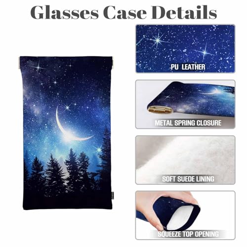 Image of Dragonfly Glasses Case Lightweight Glasses Cases PU Sunglass Organizer Eyeglasses Case Glasses Cases For Men Women