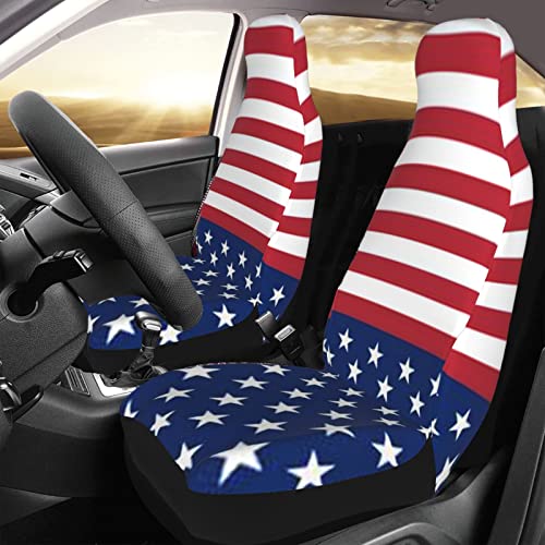 Lot de 2 housses de siège de voiture confortables et respirantes universelles