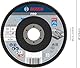 Bosch 1x PRO Metal X571 Fächerschleifscheibe, abgewinkelte Ausführung, Fiber, für kleine Winkelschleifer (für Stahl, Edelstahl, Ø 125 mm, Körnung 80, Professional Zubehör Kleiner Winkelschleifer)