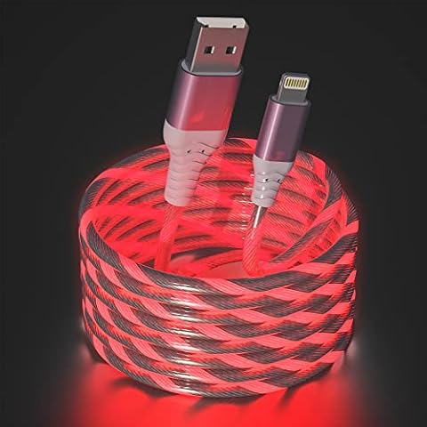 Cable Lightning Apple Carplay con LED Cover