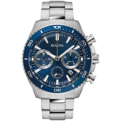 Bulova Men Chronograph Quartz Watch Marine Star