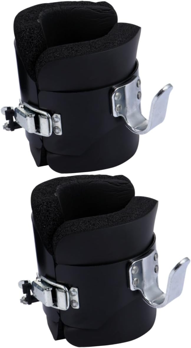 Inversion Therapy Device Ankle Gravity Boots with Safety Clasp and Padding for Spinal Decompression and Home Gym Fitness Equipment