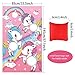 Blulu Unicorn Bean Bag Toss Game for Kids Outdoor Toys Unicorn Toss Game Banner with 3 Nylon Bean Bags Birthday Party Game Backyard Yard Activities for Toddler Birthday Gift for Girls