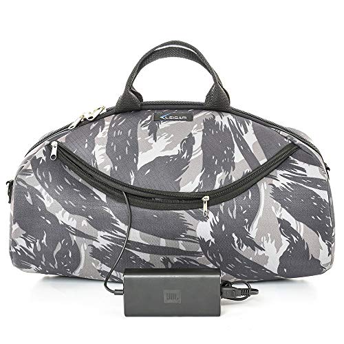 Bolsa Capa Case para Caixa Som Jbl Boombox Bolso Acessórios Camuflada Gray