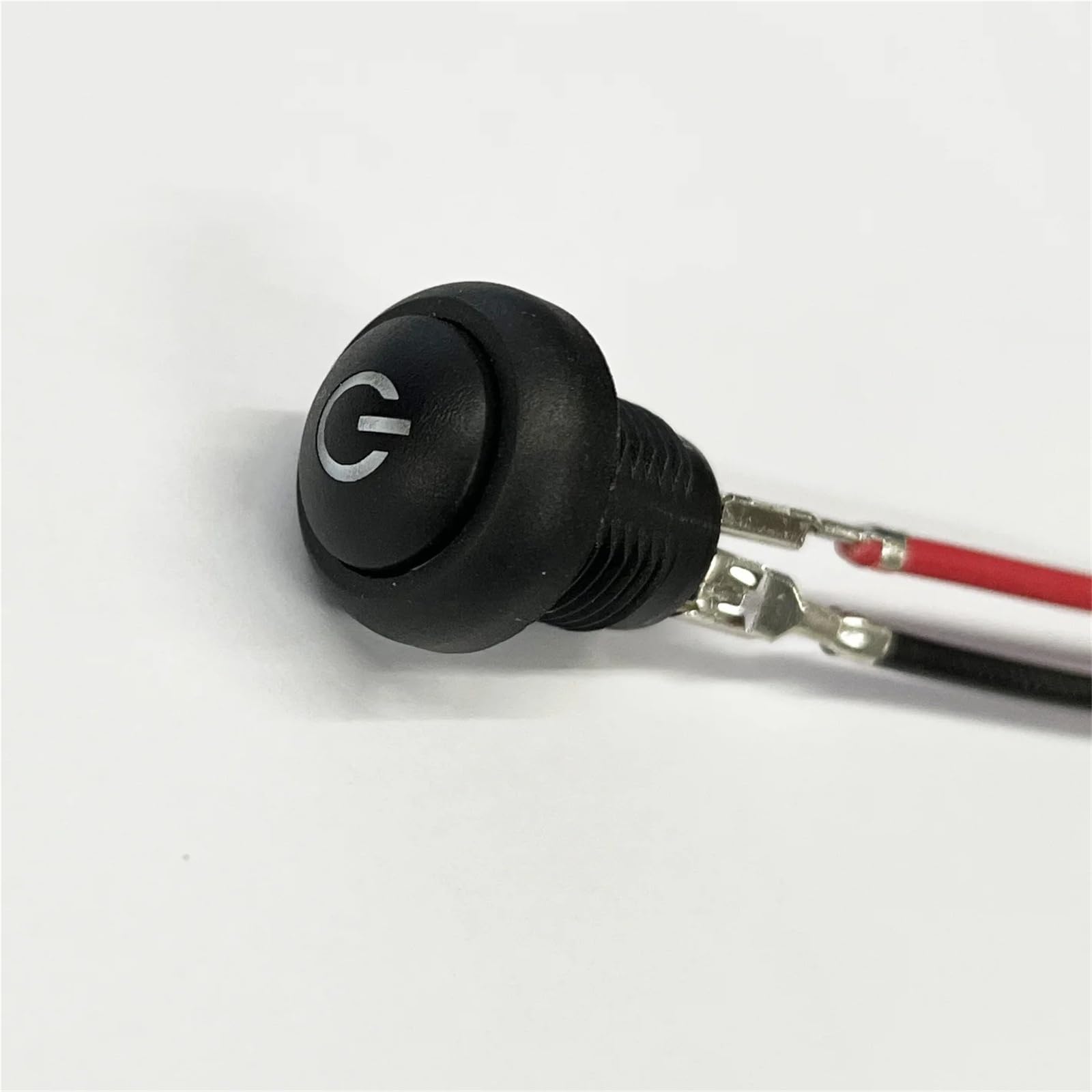 Botón pulsador para coche de 12mm que soluciona fallos en interruptores de 24V momentáneos 3