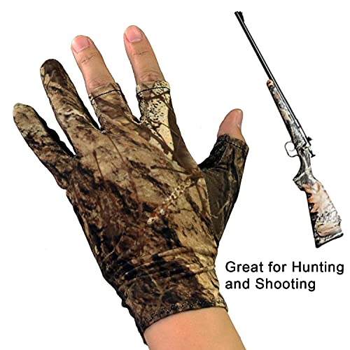 QualyQualy Angelhandschuhe Jagdhandschuhe Tarnhandschuhe Geschenk Angler Handschuhe zum Angeln Jagd Fotografie Angel… – Bild 6