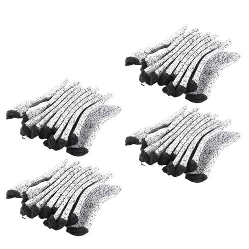 Protector de dedos de costura flexible guantes cómodos anticorte para costureras 6