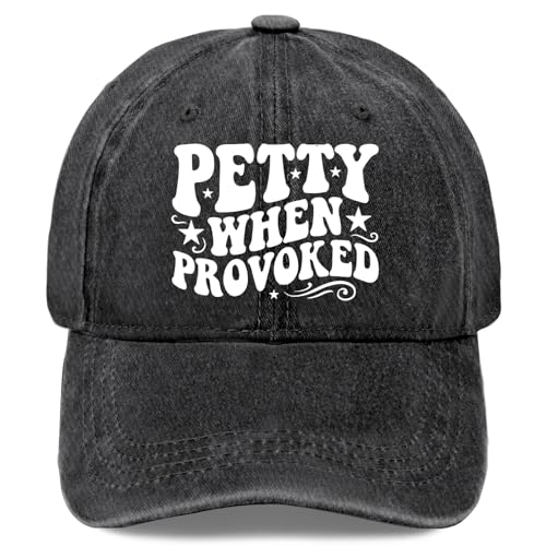 Made in USA Petty When Provoked Trucker Hats Outdoor Caps for Men