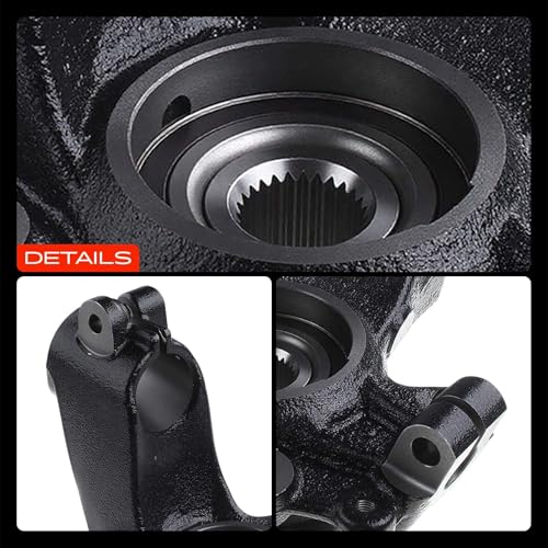 A-Premium Front Right Steering Knuckle & Wheel Bearing Hub Assembly Compatible with Ford Focus 2012-2018, w/5-Lug, Passenger Side by A-Premium - Image 9