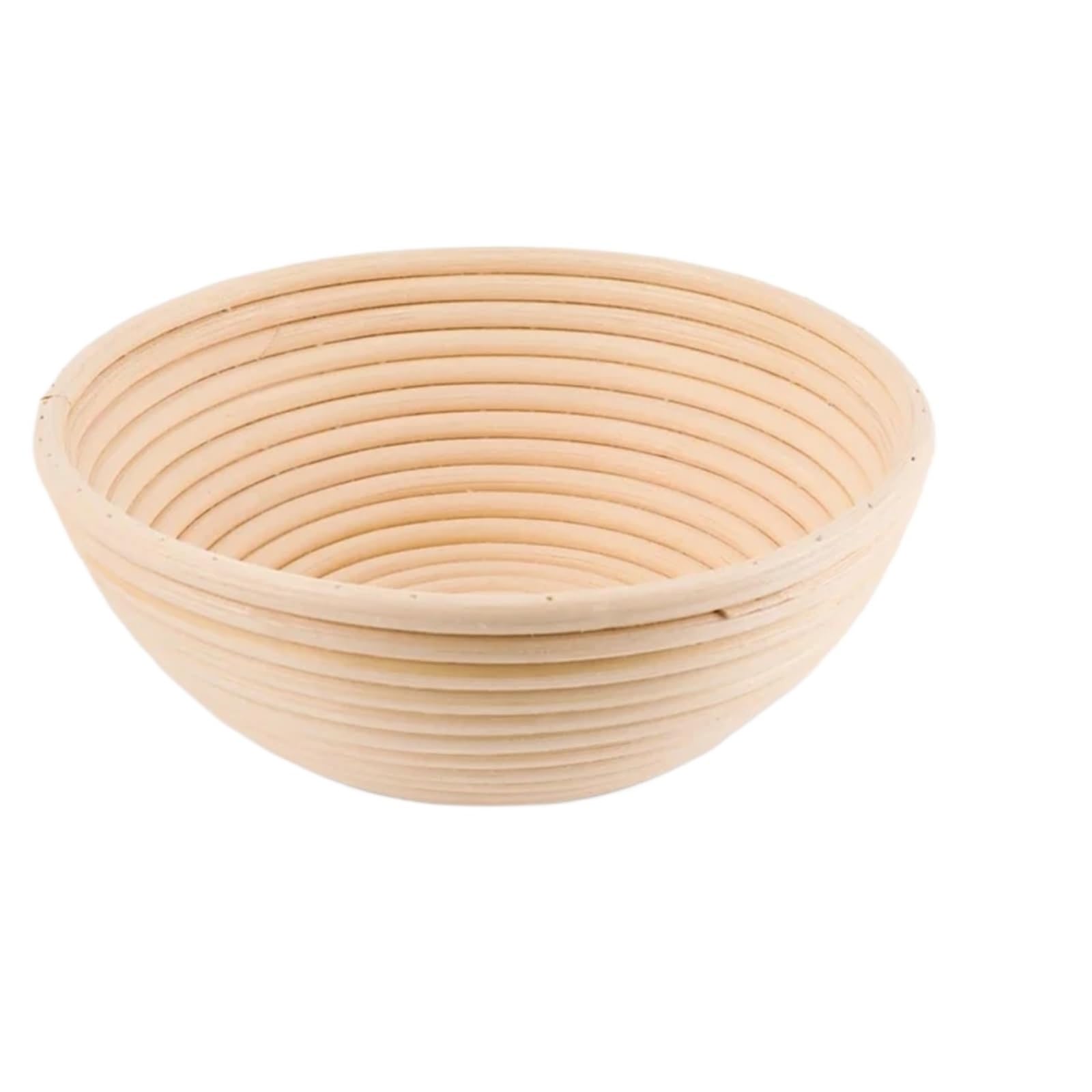 Kosz do proofingu chleba, Kosze do wyrastania chleba Rattanowe drewno w kolorze Okrągłe Owalne Wiele rozmiarów(Round 23X8cm)