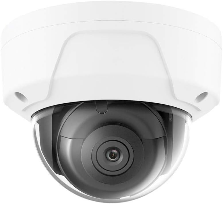5MP Dome IP Security PoE Camera 2560x1920 Vandal Proof- White with a 2.8mm Fixed Lens, VCA Smart Detection, and MicroSD Storage 5MP Dome IP Security PoE Camera 2560x1920 Vandal Proof- White with a 2.8mm Fixed Lens, VCA Smart Detection, and MicroSD Storage
