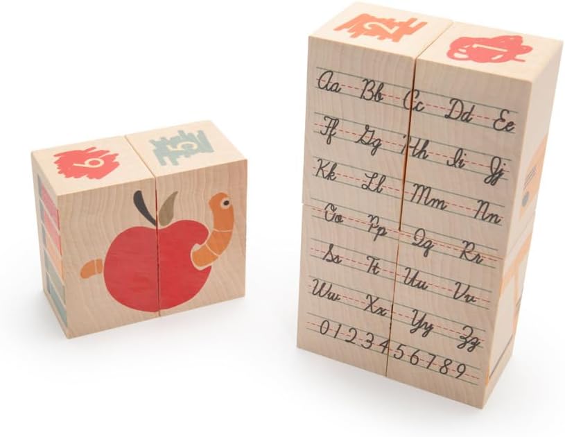 Uncle Goose Environments, School Blocks - Made in The USA