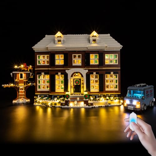 BrickSoul Upgrade Light Kit for Lego 21330 Home Alone House