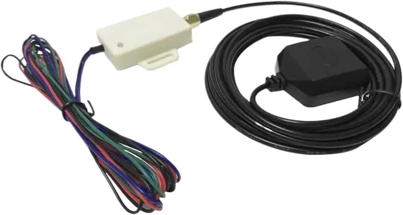GPS Speed Sensor Mini Universal Speedometer Sensor Adapter Kit GPS Speed Sender Odometer Compensation Speedometer Gauge Signal(1pc GPS Antenna)