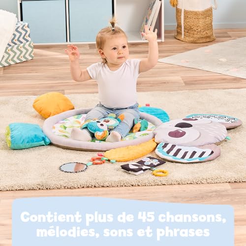Tapis D’éveil Koala Câlin Tapis D'éveil Bébé Sensoriel Et Évolutif Jouet D'activité Et De Développement Hochets - vue 7