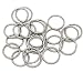 Rockin Beads 100 Nickle Plated Jump Rings 16mm Round 1.5mm Thick Jewelry Connectors Chain Links