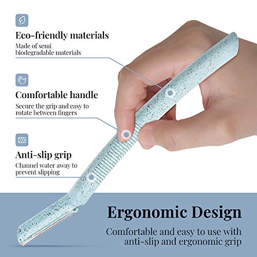 ennva-Eyebrow-Razor-for-Women-Dermaplane-Facial-Razor-for-Women-Face-Hair-Trimmer-Face-Razor-for-Women-Body-Use-Multipurpose-Facial-Hair-Removal-Disposable-Blades-Eyebrow-Shaper-Tool-6pcs