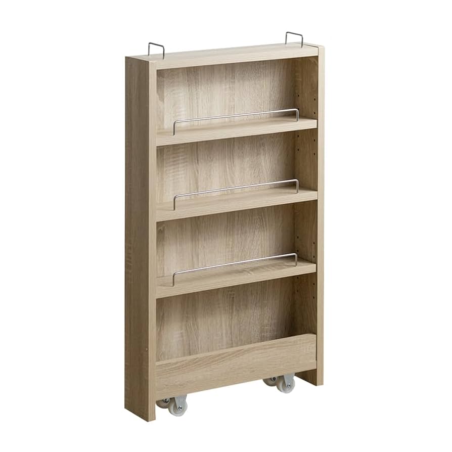 Amazon.co.jp: 家具350 Tumsae トゥムセ 隙間収納 ラック 棚