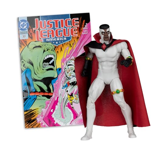 DC Direct Page Punchers - Figura de acción Bloodwynd (Liga de la Justicia #77) (Red Platinum Edition), 18 cm