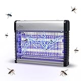 Gardigo® 62407 Lámpara Antimosquitos para Exterior e Interior I Mata-Moscas, Mosquitos, Polillas I con Luz Ultravioleta Anti-Polillas, Moscas, y más Insectos. Trampa Anti-Mosquitos I Área 70 m²