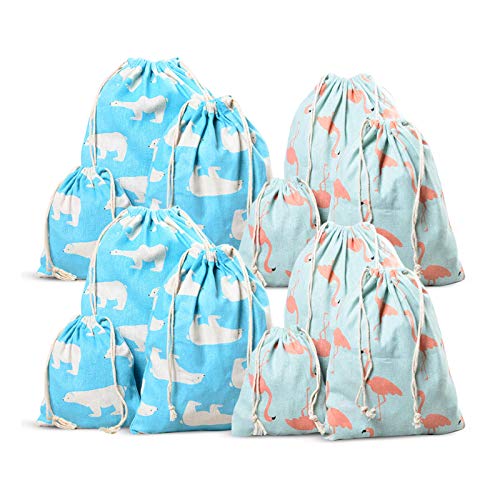  Tyelany Pochon Tissu, Pochette à Cordon, Pocho...