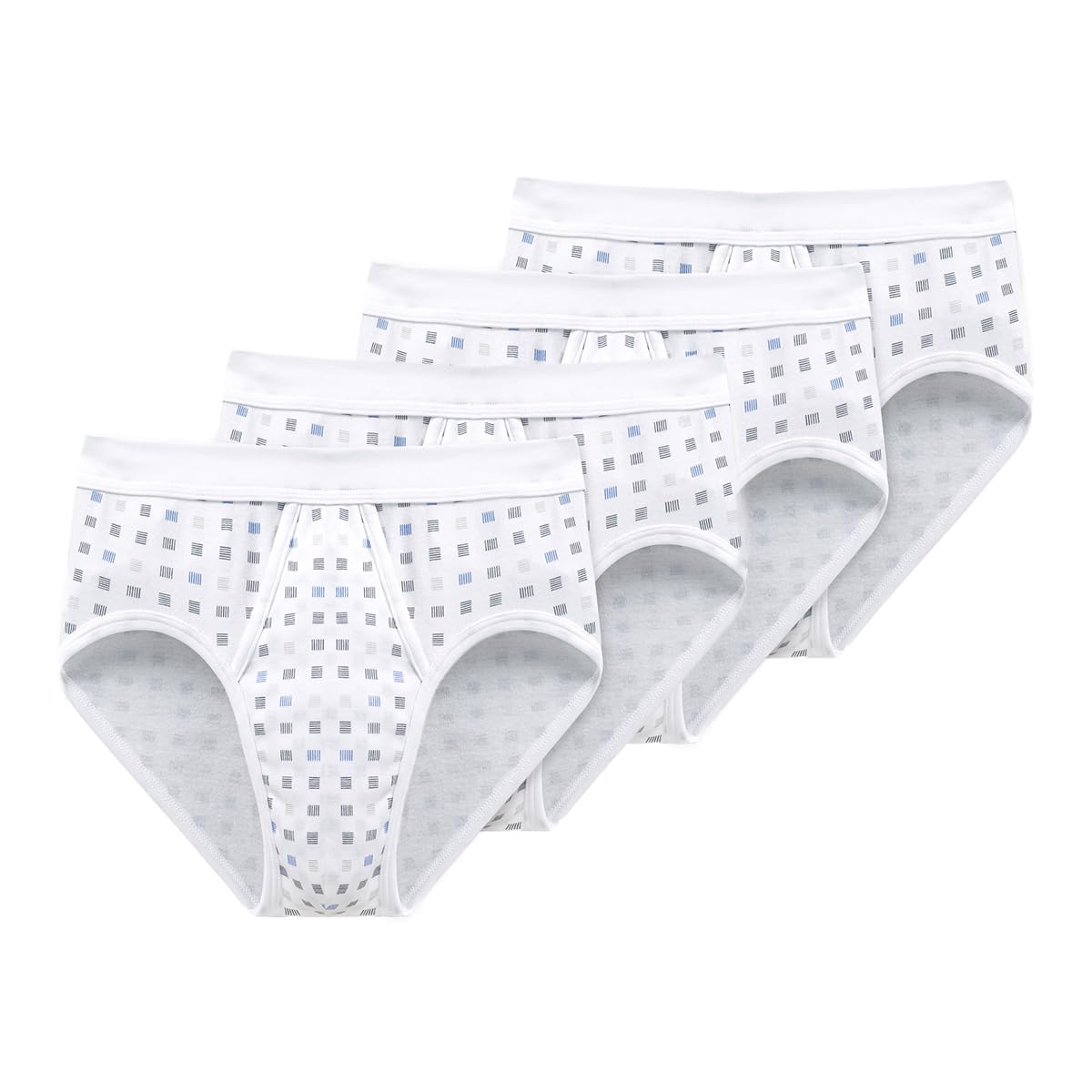 Schiesser - Cotton Essentials Feinripp - Sportslip - 225167-4er Spar-Pack (9 Weiß)