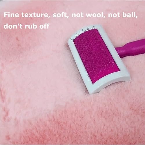 Miniatura 5 de LoveisLove Cojín de asiento de automóvil para asiento de conductor, almohadilla de asiento de felpa sintética, suave, cómoda, cálida, silla de