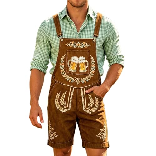 Oktoberfest Lederhosen : Partagez l'Esprit de la Fête en Costume Bavarois Bleu