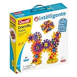 Material : Kunststoff Quercetti - Georello Basic - Bauspiel, Zahnräder-Spiel