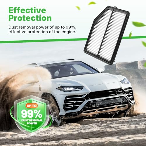 Image of Engine+Cabin Air Filters Set Fit for 2015-2016 CR-V CRV Gas 2.4L