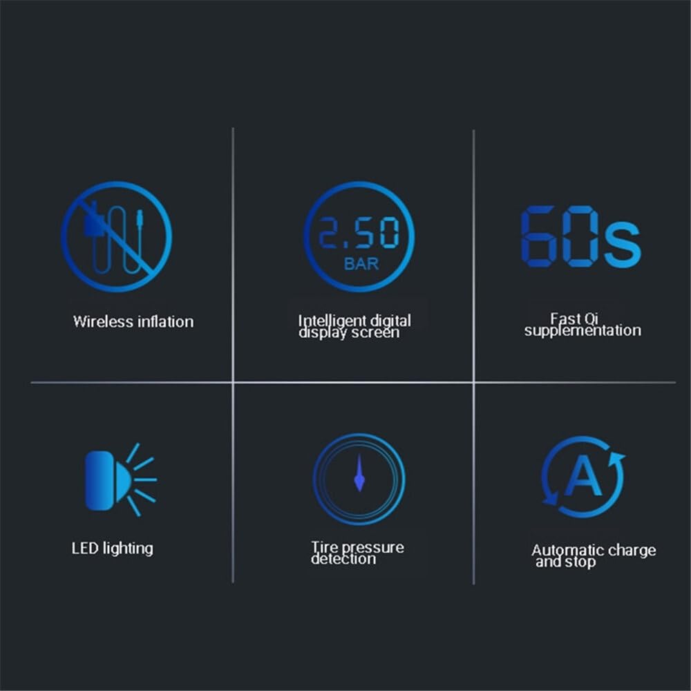 Compresseur Air Gonfleur de Pneu Gonfleur Electrique