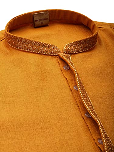 Image of Manyavar Men's Blended Viscose SDES535-328 SDES535