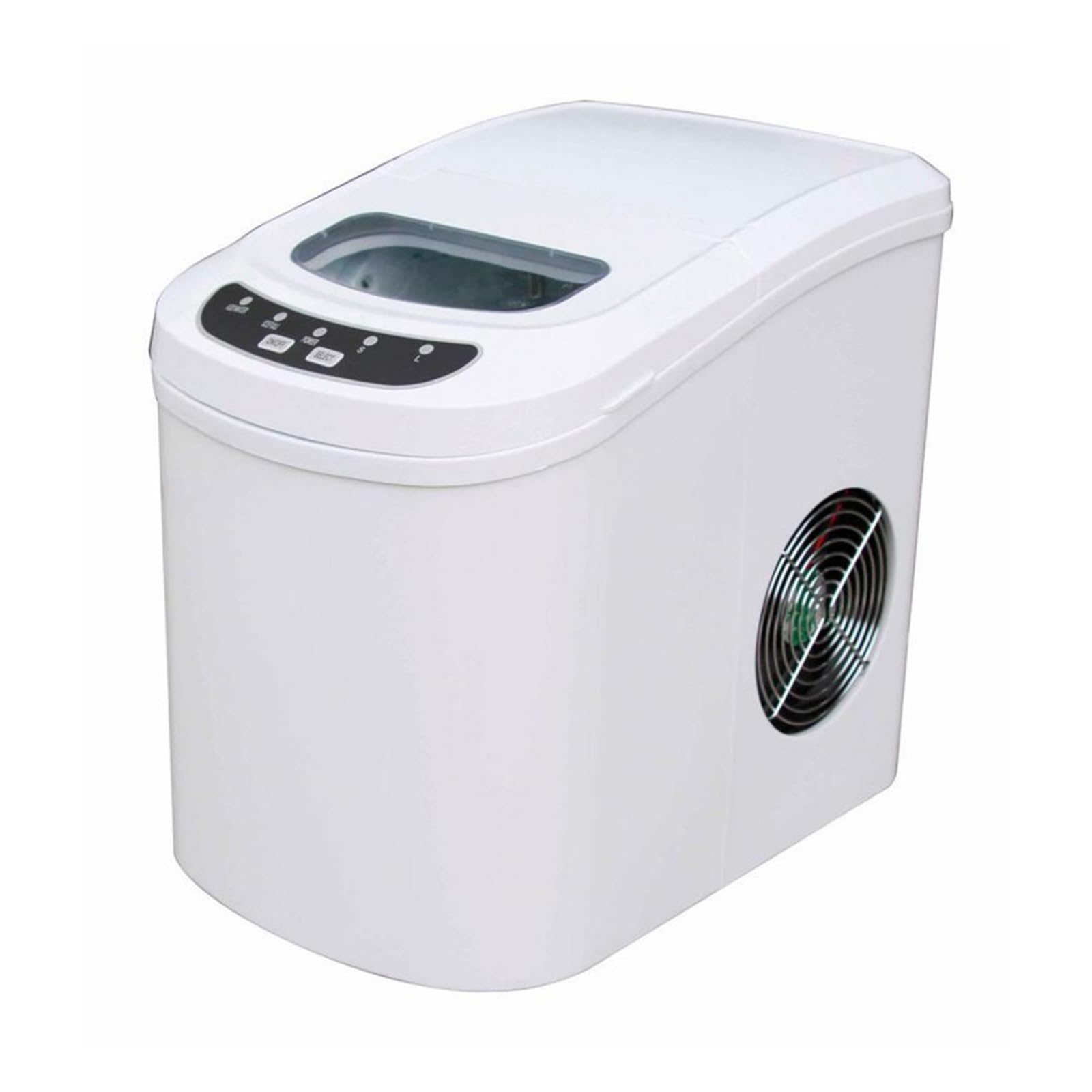 Máquina para fabricar Hielo sobre encimera Encimera portátil de 22 W, máquina for fabricar Cubitos de Hielo de 27 Libras Máquina de Hielo eléctrica (Color : A)