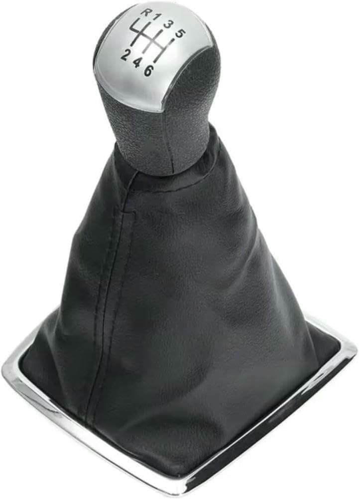 GZNBB Car Manual Gear Shift Knob Boot Cover Gaiter Lever Shifter Handle Stick, for Focus 2 for Mondeo MK2 2005-2008
